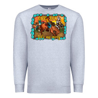 Heather Grey cowboy take me away Premium Sweatshirt - JahusDesignShop