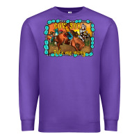 Purple cowboy take me away Premium Sweatshirt - JahusDesignShop