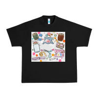 Black sewing Urban Heavy Tee - MaliasSmallBusiness