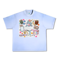 Grape Ice sewing Urban Heavy Tee - MaliasSmallBusiness