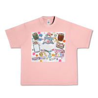 Salmon sewing Urban Heavy Tee - MaliasSmallBusiness