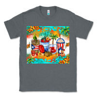 Charcoal Heather puerto rico coffee cups Classic Tee - Zillion Design Studio