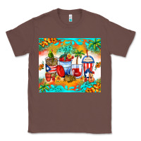 Chestnut puerto rico coffee cups Classic Tee - Zillion Design Studio