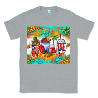 Heather Grey puerto rico coffee cups Classic Tee - Zillion Design Studio