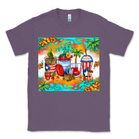 Lavender puerto rico coffee cups Classic Tee - Zillion Design Studio