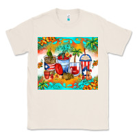 Natural puerto rico coffee cups Classic Tee - Zillion Design Studio