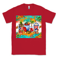 Red puerto rico coffee cups Classic Tee - Zillion Design Studio