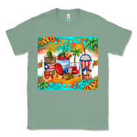 Sage puerto rico coffee cups Classic Tee - Zillion Design Studio