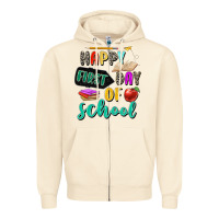 Sandshell happy first day of school Zipper Hoodie - Zillion Design Studio