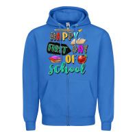 True Royal happy first day of school Zipper Hoodie - Zillion Design Studio