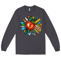 Smoke teacher sunflower Long Sleeve Tee - texasbilliewilder
