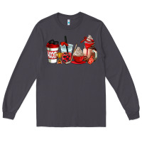 Smoke hockey coffee cups Long Sleeve Tee - AdoDesignShop