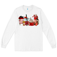 White hockey coffee cups Long Sleeve Tee - AdoDesignShop