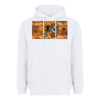 White leopard cross butterfly sunflower Heavyweight Hoodie - JahusDesignShop