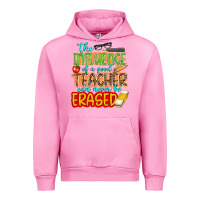Fuchsia Pink the influence of a good teacher Urban Hoodie - NancyCooperArtShop