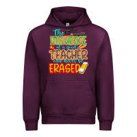 Mauve Wine the influence of a good teacher Urban Hoodie - NancyCooperArtShop