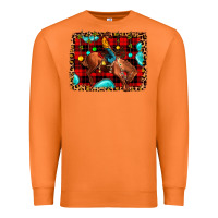 Carrot Christmas rodeo cowboy Premium Sweatshirt - JahusDesignShop