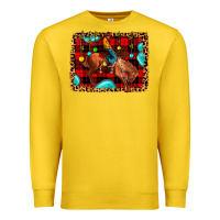 Lemon Christmas rodeo cowboy Premium Sweatshirt - JahusDesignShop