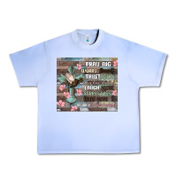 Grape Ice pray big worry small trust god Urban Heavy Tee - MaliasSmallBusiness