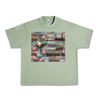 Oil Green pray big worry small trust god Urban Heavy Tee - MaliasSmallBusiness