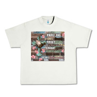 Pistachio pray big worry small trust god Urban Heavy Tee - MaliasSmallBusiness