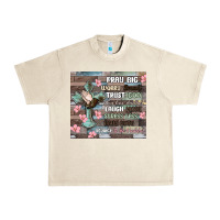 Sandshell pray big worry small trust god Urban Heavy Tee - MaliasSmallBusiness