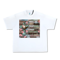 White pray big worry small trust god Urban Heavy Tee - MaliasSmallBusiness