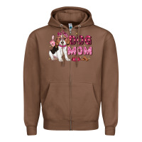 Chestnut dog mom Zipper Hoodie - Zillion Design Studio