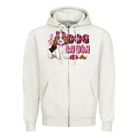 Dog Mom Zipper Hoodie | Teevron