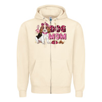 Sandshell dog mom Zipper Hoodie - Zillion Design Studio