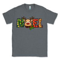 Charcoal Heather reindeer noel christmas Classic Tee - RanaPortraitStore