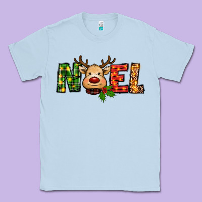 Reindeer Noel Christmas Classic Tee Designed By Ranaportraitstore