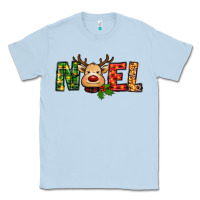 Dusty Blue reindeer noel christmas Classic Tee - RanaPortraitStore