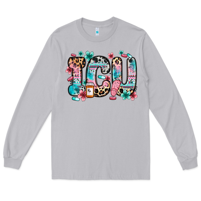 Icu Intensive Care Unit Long Sleeve Tee by Zillion Design Studio | Teevron