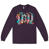 Plum icu intensive care unit Long Sleeve Tee - Zillion Design Studio