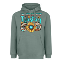 Sage i'm just out here trusting god Heavyweight Hoodie - JahusDesignShop