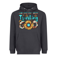 Smoke i'm just out here trusting god Heavyweight Hoodie - JahusDesignShop
