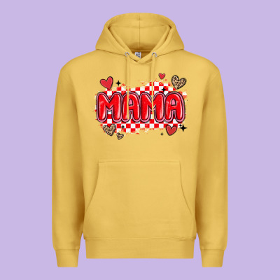 Valentine Mama Premium Hoodie Designed By Maliassmallbusiness