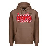 Chestnut valentine mama Premium Hoodie - MaliasSmallBusiness