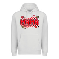 Dove Grey valentine mama Premium Hoodie - MaliasSmallBusiness