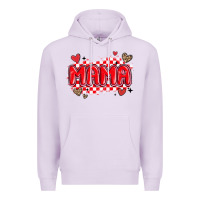 Lilac valentine mama Premium Hoodie - MaliasSmallBusiness