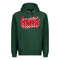 Sports Green valentine mama Premium Hoodie - MaliasSmallBusiness