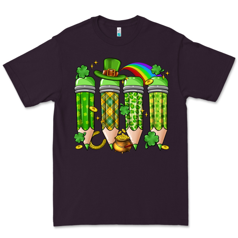 St. Patrick's Day Teacher Pencils Premium Tee by Artiststas | Teevron
