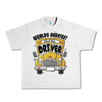 Lunar Rock worlds greatest school bus driver Urban Heavy Tee - MaliasSmallBusiness