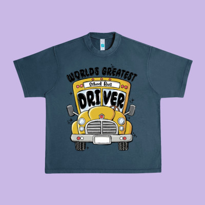 Urban Heavy Tee worlds greatest school bus driver