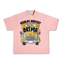 Salmon worlds greatest school bus driver Urban Heavy Tee - MaliasSmallBusiness