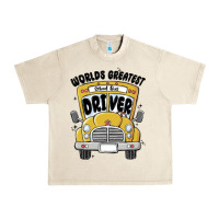 Sandshell worlds greatest school bus driver Urban Heavy Tee - MaliasSmallBusiness