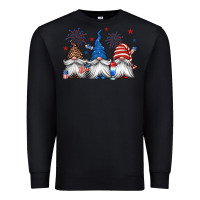 Black 4th of july gnomes Premium Sweatshirt - Jasminsmagicworld
