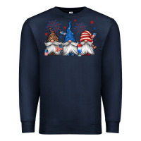 Navy 4th of july gnomes Premium Sweatshirt - Jasminsmagicworld