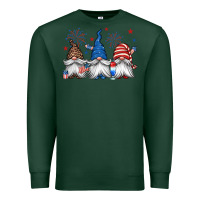 Sports Green 4th of july gnomes Premium Sweatshirt - Jasminsmagicworld